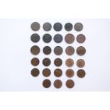 British Coins - Halfpenny Collection from William & Mary 1694,