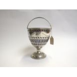 A George III silver sugar basket Robert Hennell,