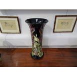 A Moorcroft Town of Flowers pattern vase, designed by Kerry Goodwin,