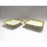 Two Doulton Burslem dishes manufactured for Phillips London,
