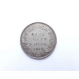 George III (1760-1820) A 3 shilling Bank Token, 1814, second head,