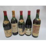 1959 Pasquier-Desvignes x 2, 1955 Bouchard Chateau Franquet, Nuits St Georges,