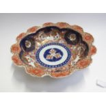 A late 19th/early 20th Century lobed bowl,