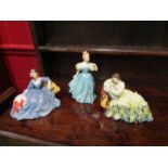 Three Royal Doulton ladies - 'Enchantment,