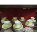 Royal Albert cups and saucers and side plates,