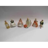 A set of six Wade Cinderella figures with certificates