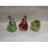 Three Royal Doulton ladies "Autumn Breezes" HN1913,