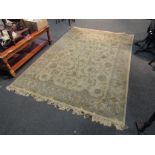 A classical floor rug,