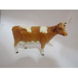 A Beswick Guernsey Cow - first version, model no.