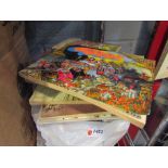 A quantity of Giles cartoon books