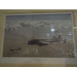 A limited edition print after Keith Woodcock, 'Avro Manchesters of 207 Squadron', 1/500,