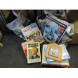Five bags of military volumes relating to bombers, firearms,