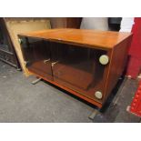 A retro two door cabinet