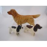 A Beswick Golden Retriever "Cabus Cadet" in gloss, model no 2287,