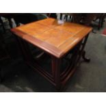 A 1960's/70's G-Plan style hardwood nest of three tables,