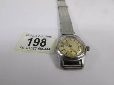 A 1930s Oyster Junior sport wrist watch, in working order, serial No.