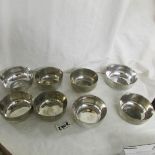 4 bowls marked 'Best German Silver, Made in Germany',