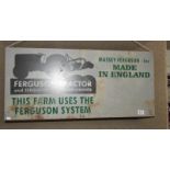 A Ferguson tractor sign.