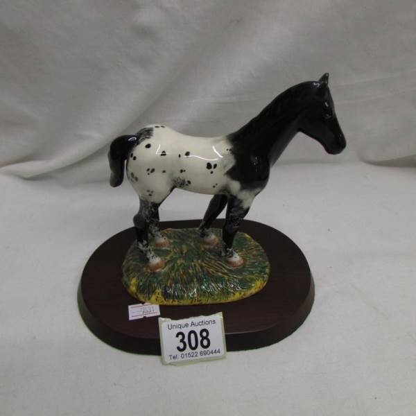 A Royal Doulton Appaloosa foal. - Image 3 of 3