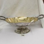 A continental silver 2 handled fruit bowl marked FOEHR 800, approximately 600 grams.