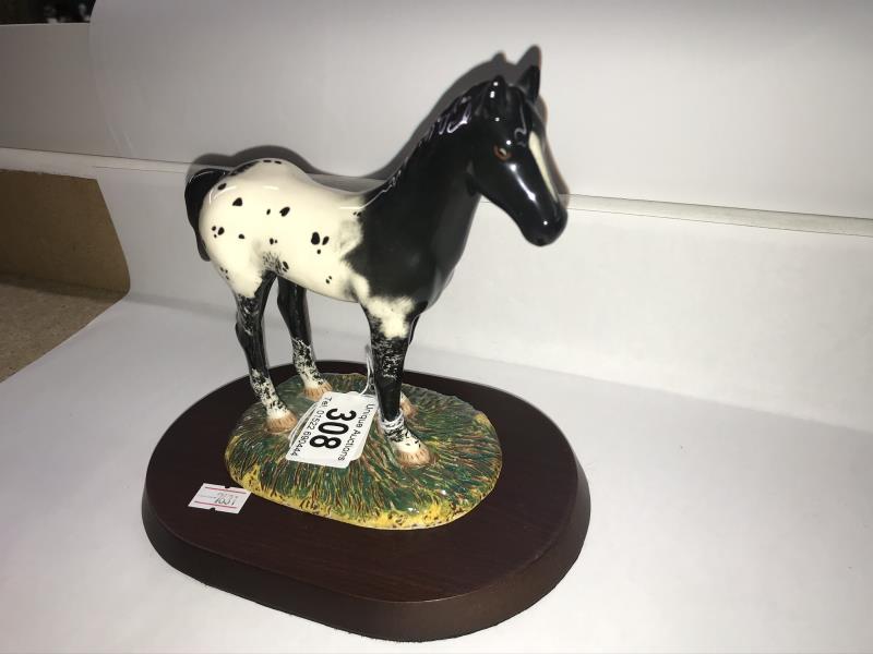 A Royal Doulton Appaloosa foal. - Image 2 of 3