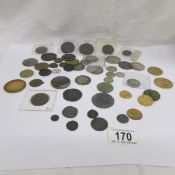 An interesting collection of pre-decimal coins.