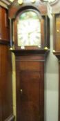 An oak long case clock, Wilkinson, Alston,. a/f.