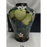 A Moorcroft limited edition vase 'The Codling', 26/50, signed E.