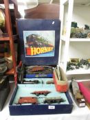 A boxed Hornby O gauge train set.