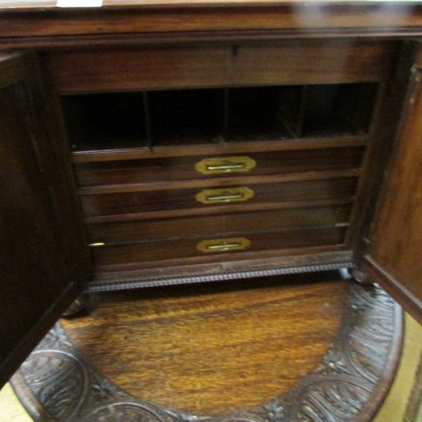 A magnificent 19th century writing cabinet. - Image 6 of 7