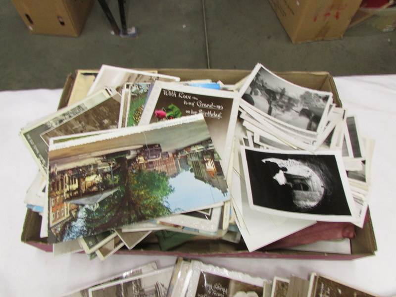 A mixed lot of old postcards, photographs, negatives etc. - Image 3 of 3