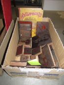 11 copper plates (Aero dog fights), 3 other copper plates and a Gamage catalogue, etc.