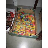 28 boxed Matchbox models and a quantity of unboxed die cast including Corgi.