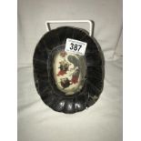 An unusual antique toy in a terrapin shell style frame (frame A/F)