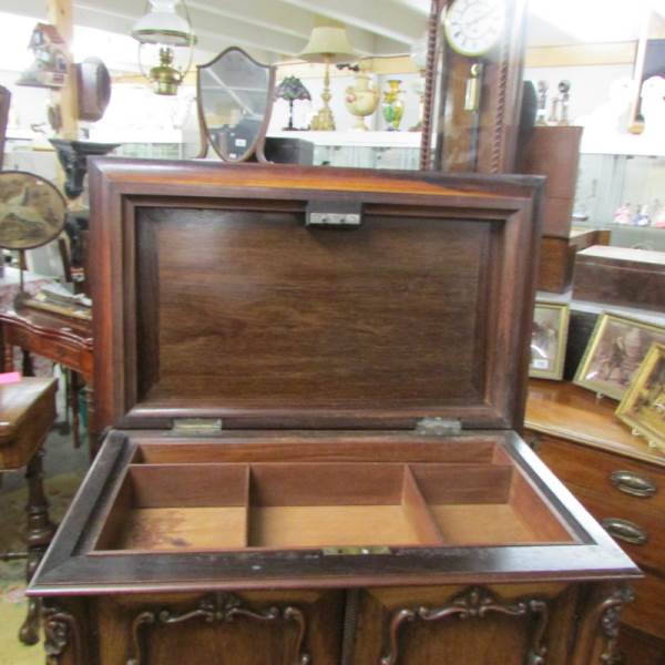 A magnificent 19th century writing cabinet. - Image 5 of 7