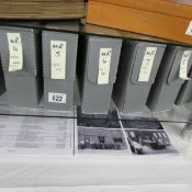A fabulous collection of approximately 231 half-plate glass negatives,