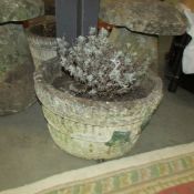 A garden planter,