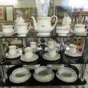 Approximately 40 pieces of tea and coffee ware,