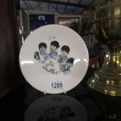 A 1960s plate of The Beatles.