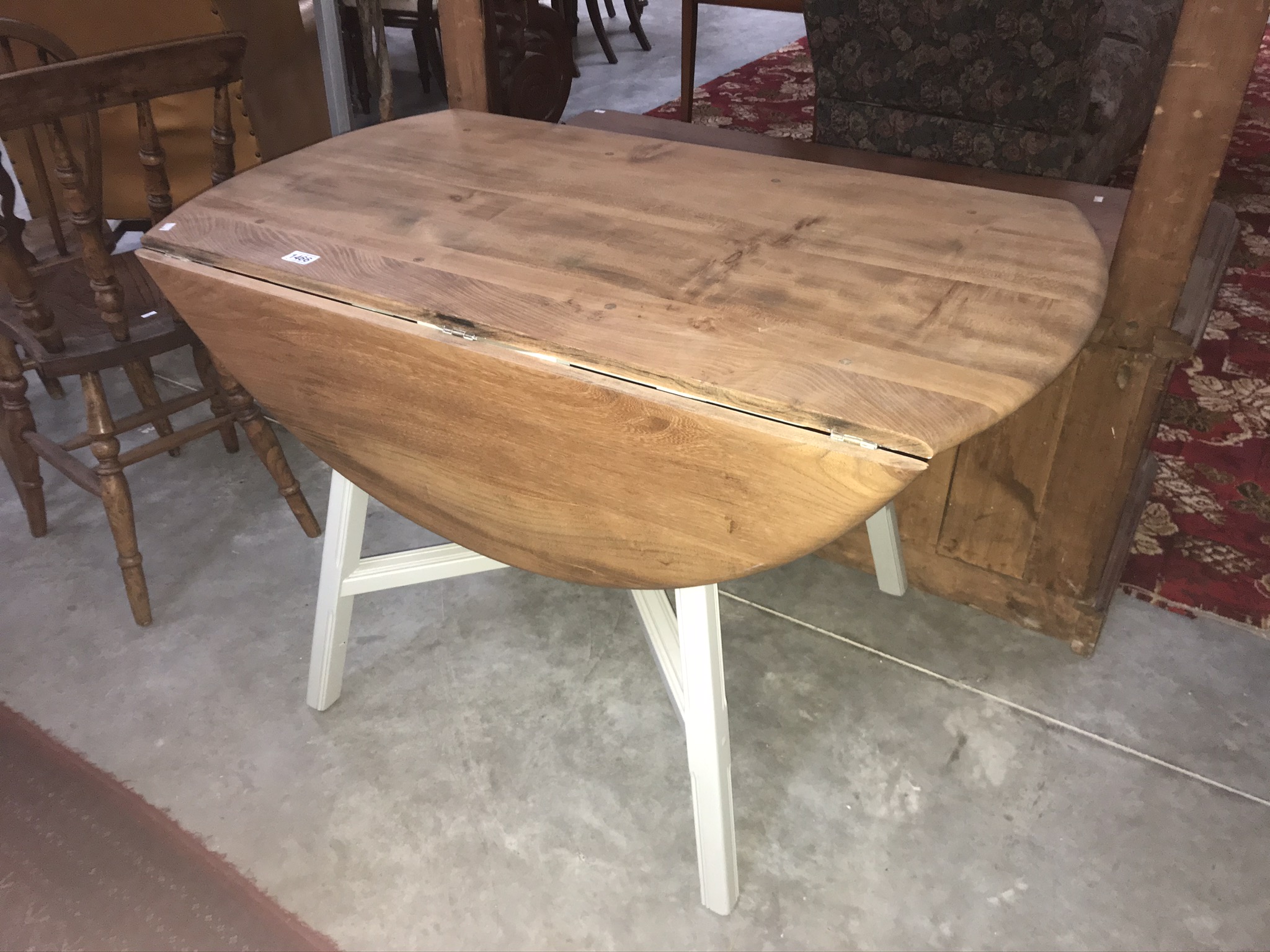 A drop leaf table