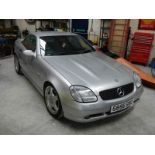 A 1999 Mercedes 230 SLK, MOT 30/05/2020, 61,419 miles, service book stamped up to 52,