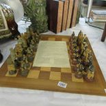 'The American Civil War' chest set with board by S.A.C. Ltd. (Studio Anne Carlton), boxed.