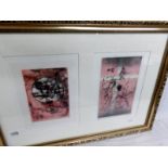 Paul Klee (1879-1940) pair of limited edition prints 60/500, one entitled 'The One In Love',