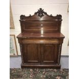 A Victorian chiffoniere