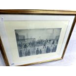 Laurence Stephen Lowry (1887-1976) limited edition lithographic print, 1429/1500, with blind stamp,