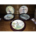 5 oriental plates