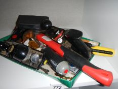 A selection of hand tools inc.