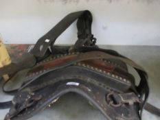 An old mule pack saddle