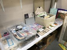 A large quantity of craft work items