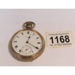 A gent's pocket watch marked Illinois Watch Case Co., Elgin, USA, 'The Russell' model, 2944810.